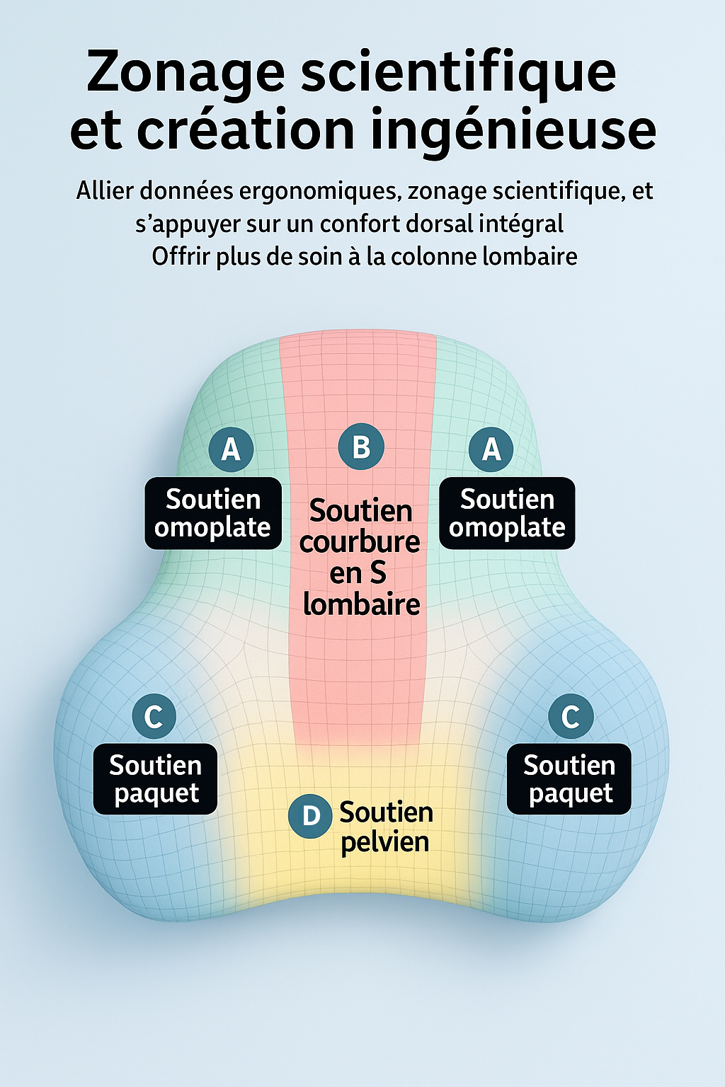 Coussin Ergonomique Align